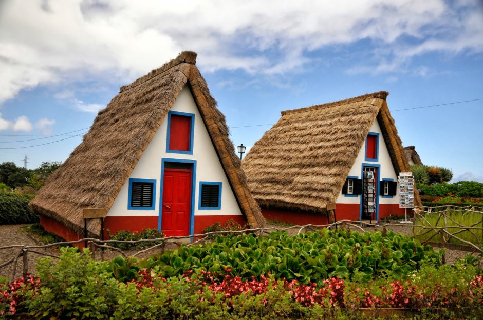 Соломенные домики на Мадейра
