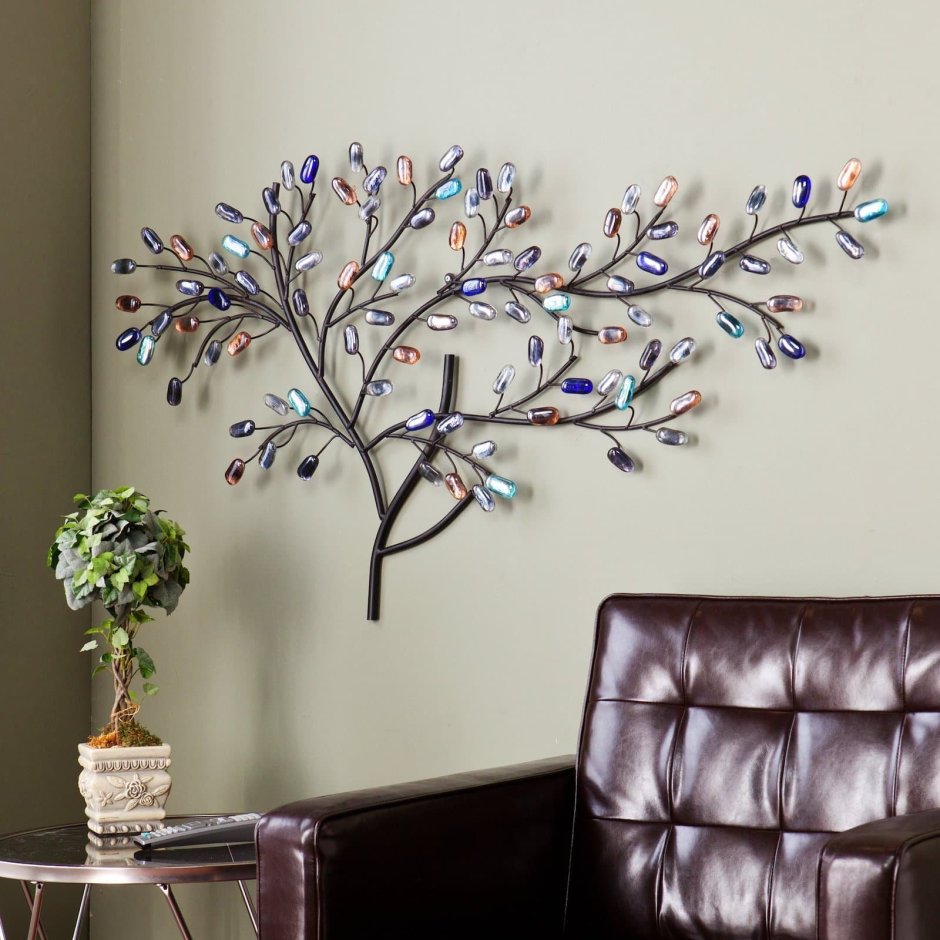 Декоративное дерево для интерьера на стену