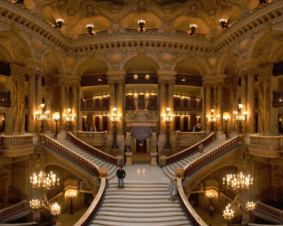 Театр Гранд опера в Париже