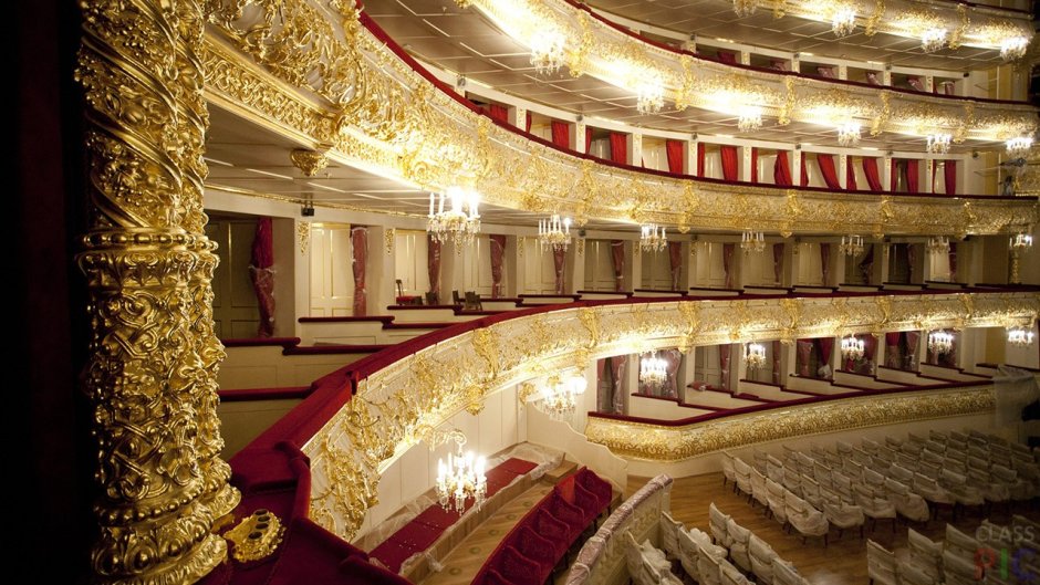 Шведский Королевский оперный театр интерьер