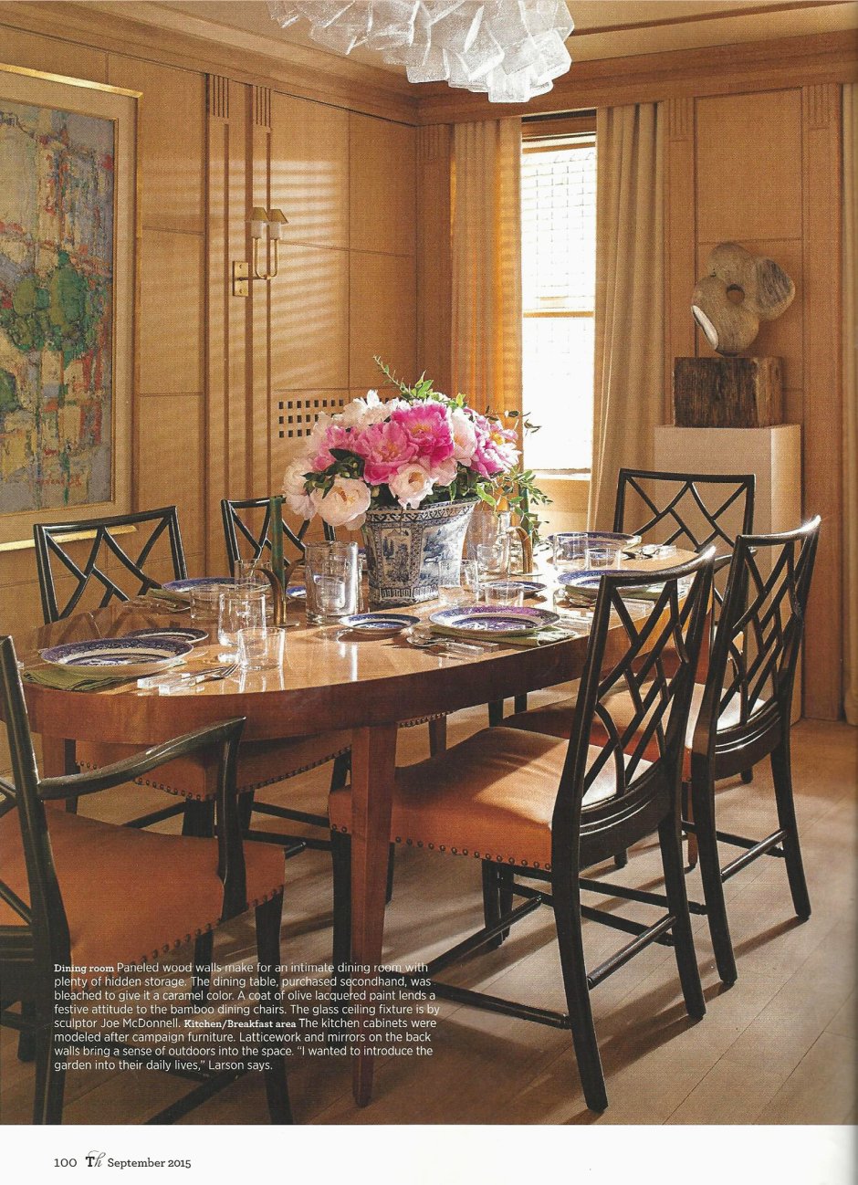 Chinoiserie Dining Living
