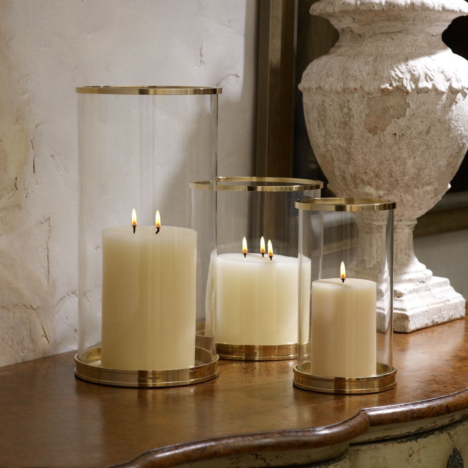 Подсвечник Ralph Lauren Home Modern Hurricane