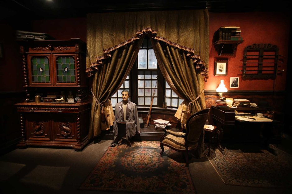 Спальня Шерлока Холмса из сериала