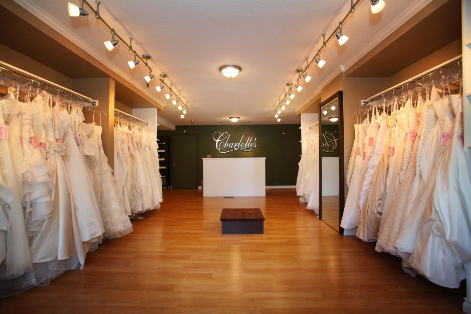 Интерьер для магазина свадебных платьев