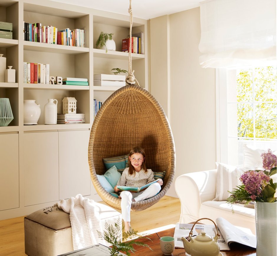 уютное кресло для чтения