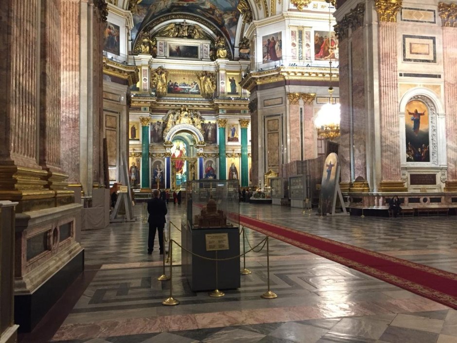 Исакиевский собор Санкт Петербург интерьер