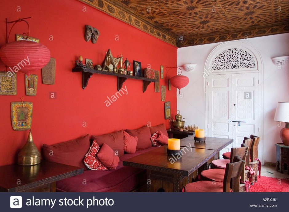 Столовая в марокканском стиле