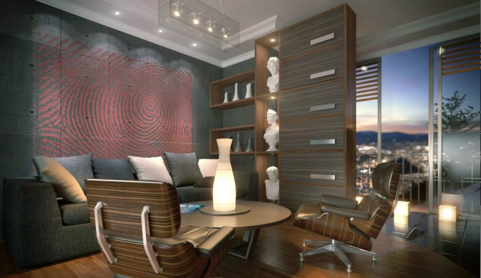 Рендер интерьера в 3ds Max