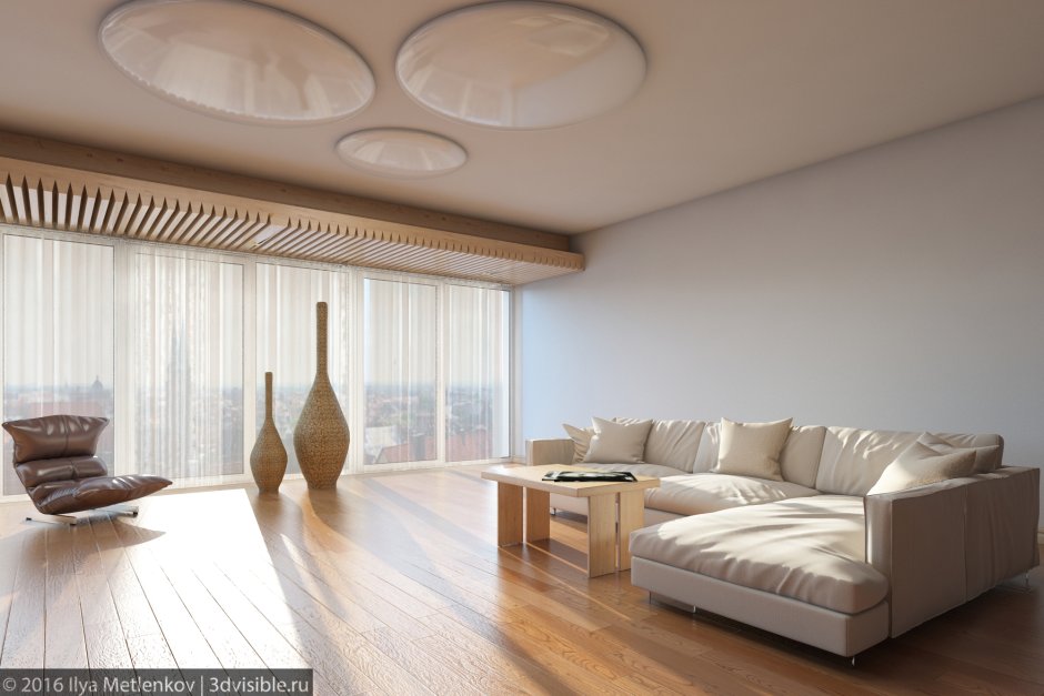 3d Studio Max интерьер