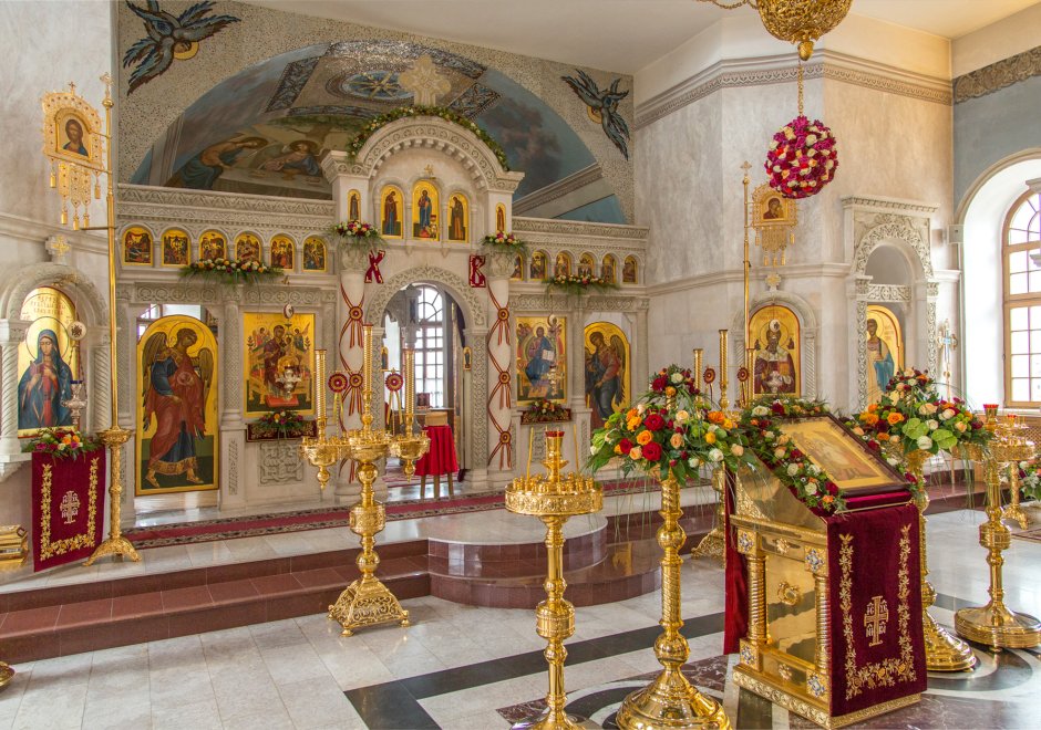 Свято-Троицкий монастырь Тюмень убранство