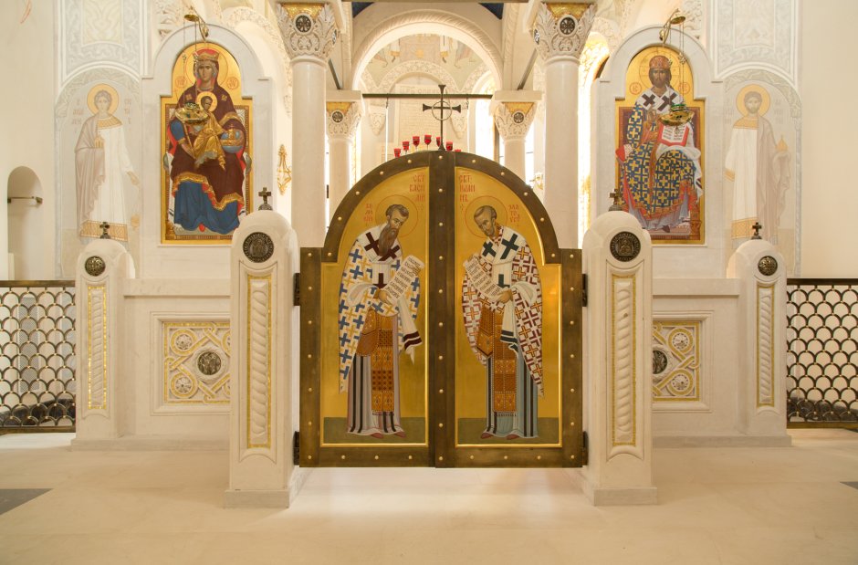 Иконостас Данилова монастыря архимандрит Зинон