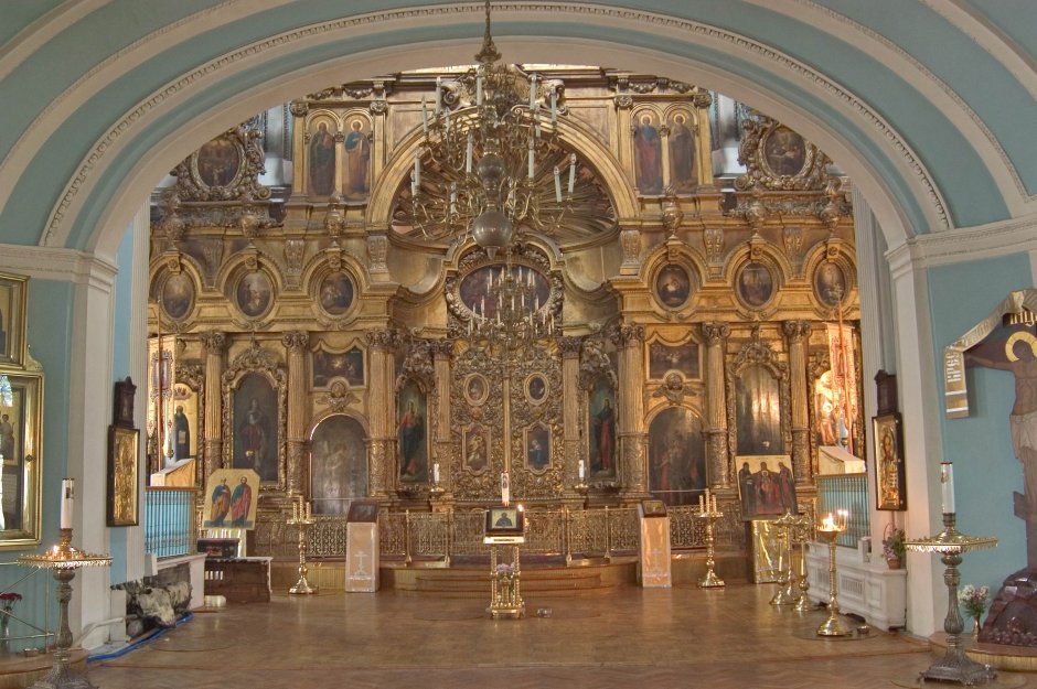 Иконостас Андреевского собора в Санкт-Петербурге