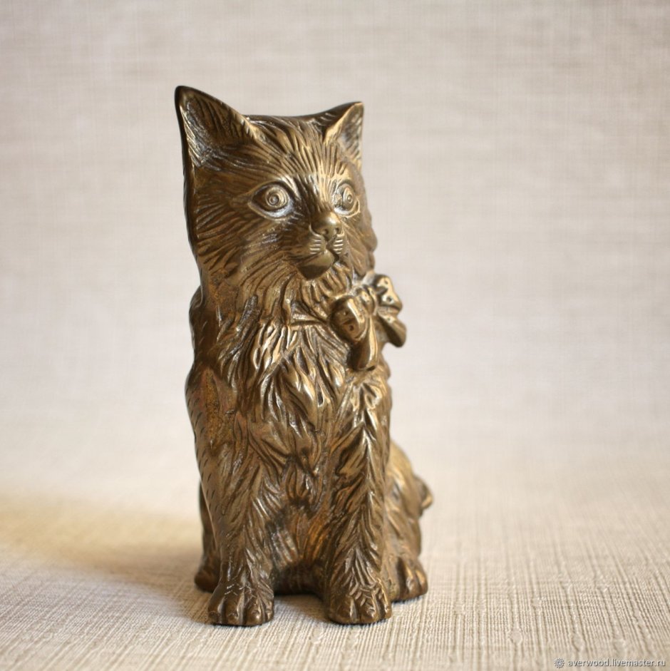 Винтажные статуэтки кошка