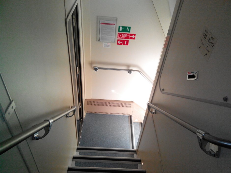 Детский вагон 2х этажный поезд