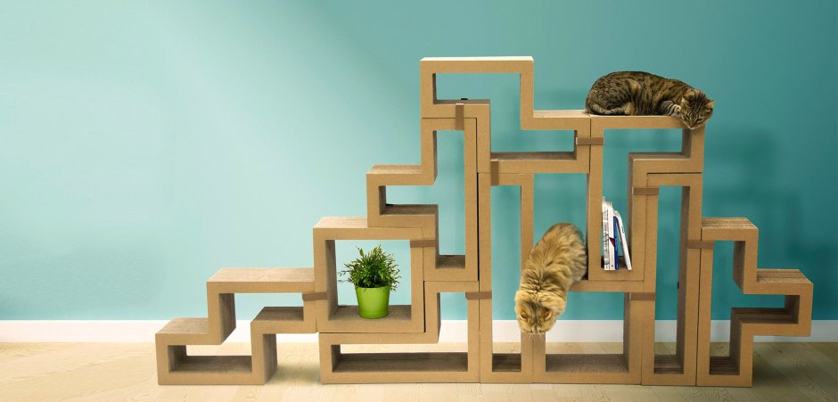 Креативная мебель для кошек