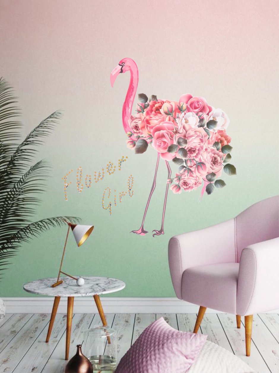 Декор для комнаты с Фламинго