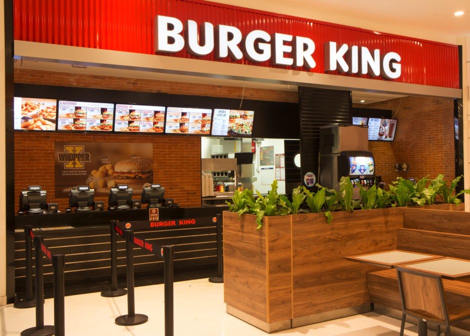 Зал Burger Burger King