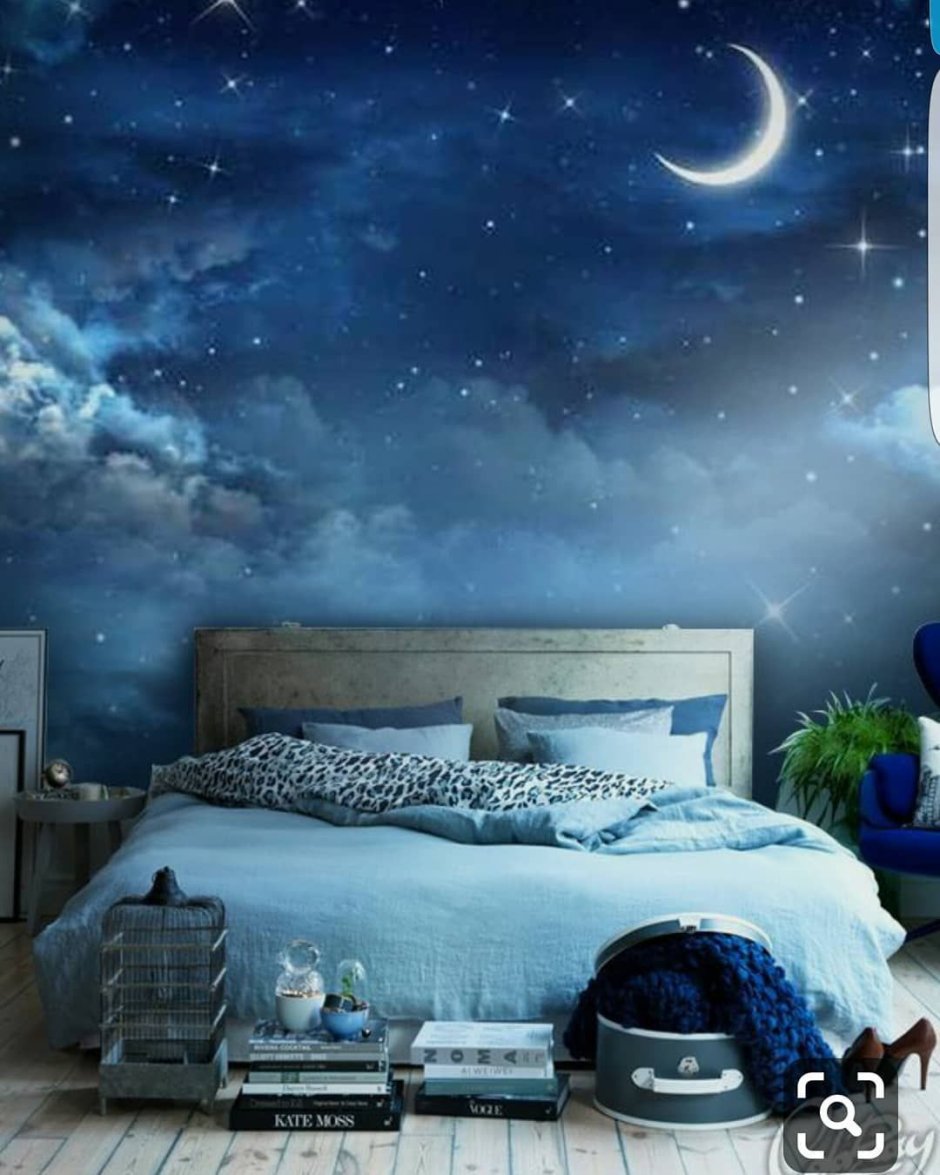 Кровать под звездным небом