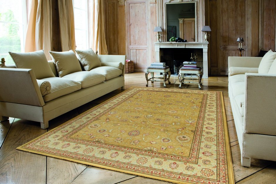 Ковер floare-Carpet шерстяной floare Rocaille 315-1659 овал