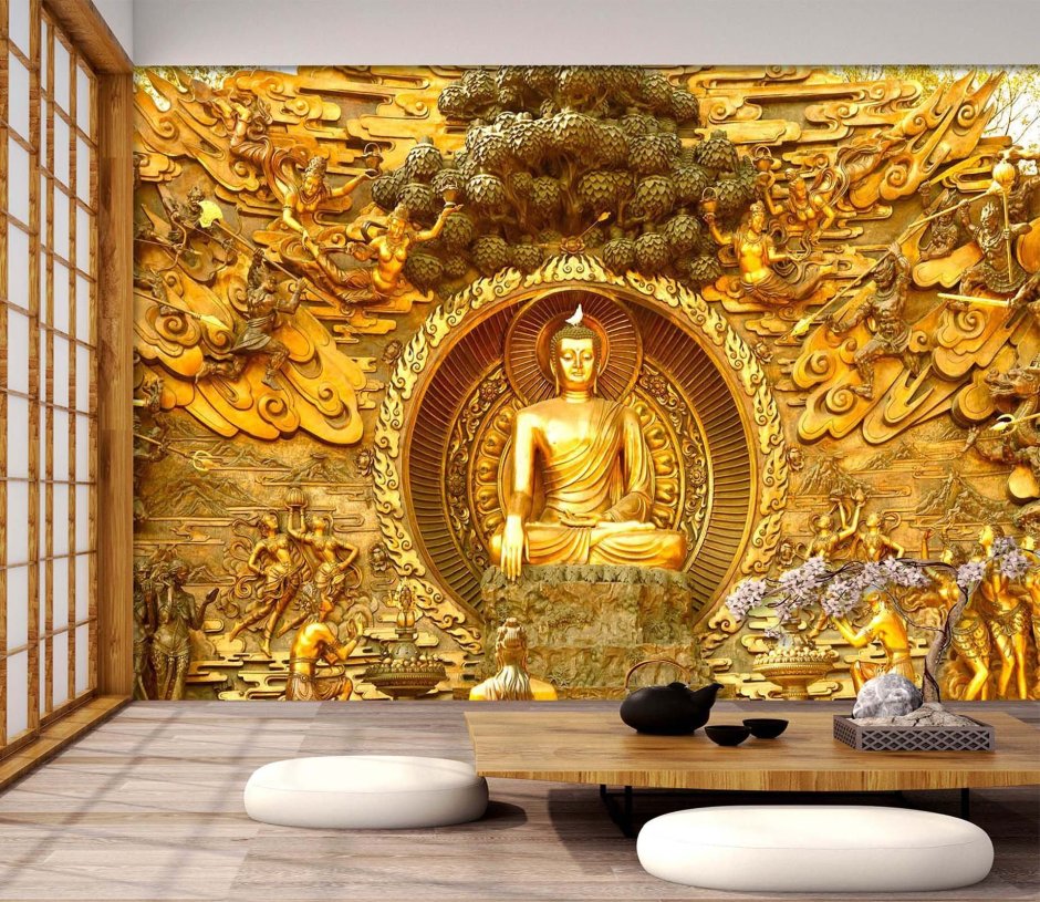 Домашний алтарь Будда