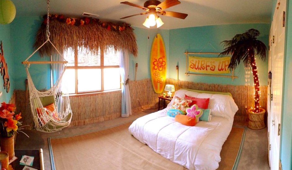 Комната в гавайском стиле