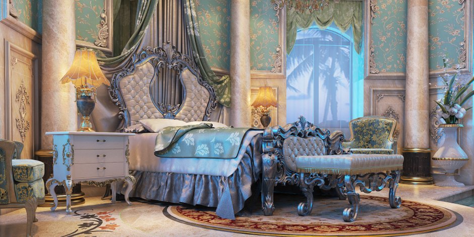 Сказочные Королевские спальни