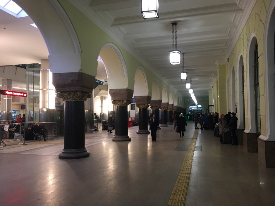 Киевский вокзал Москвы интерьер