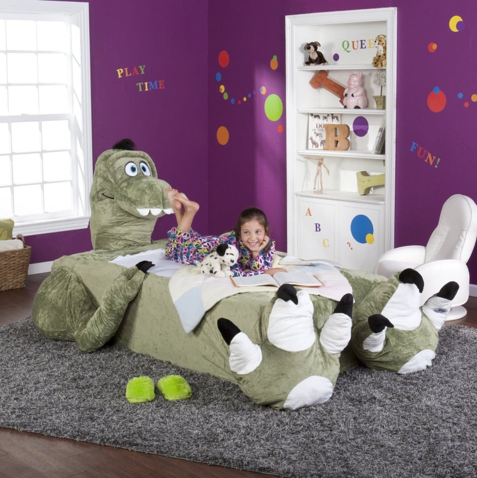 Детские кровати с динозаврами