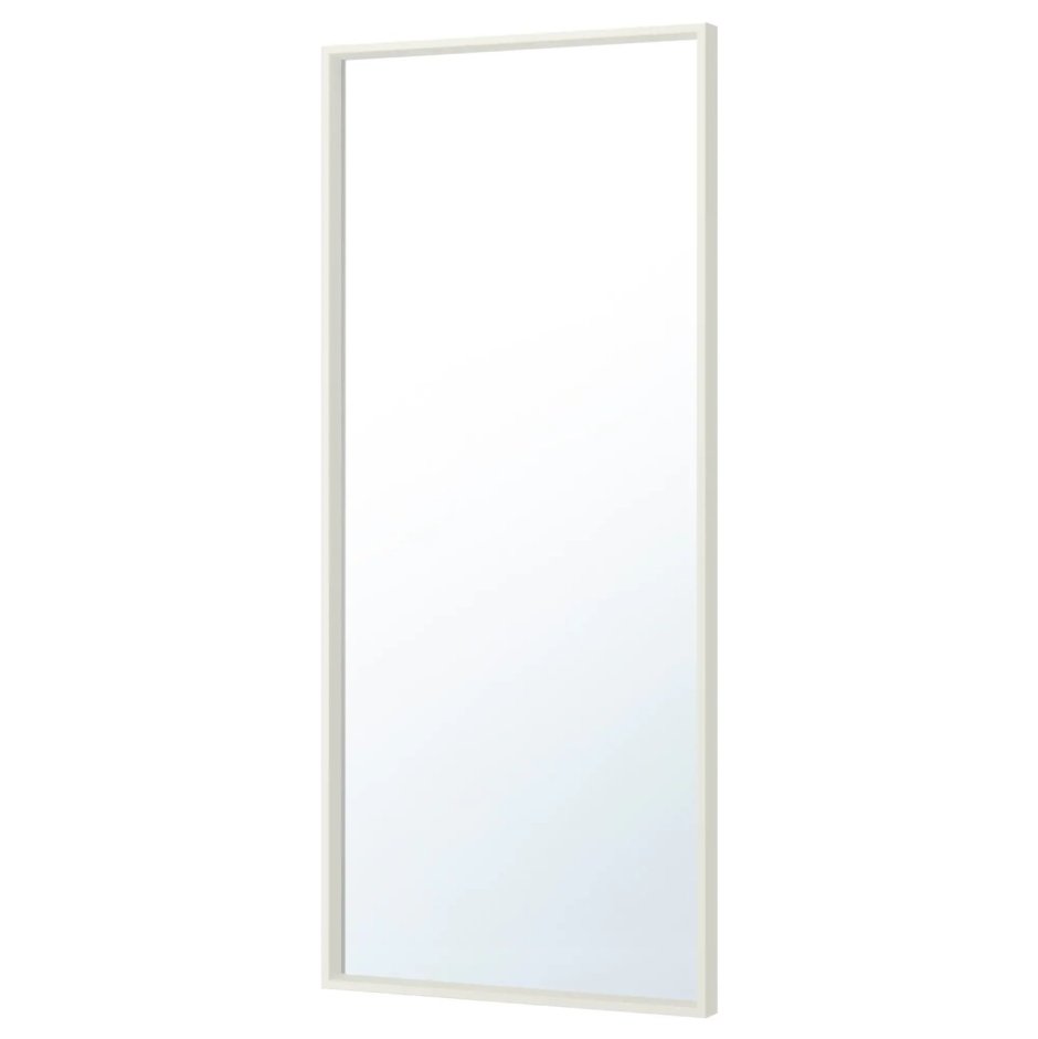 НИССЕДАЛЬ зеркало, белый, 65x65 см