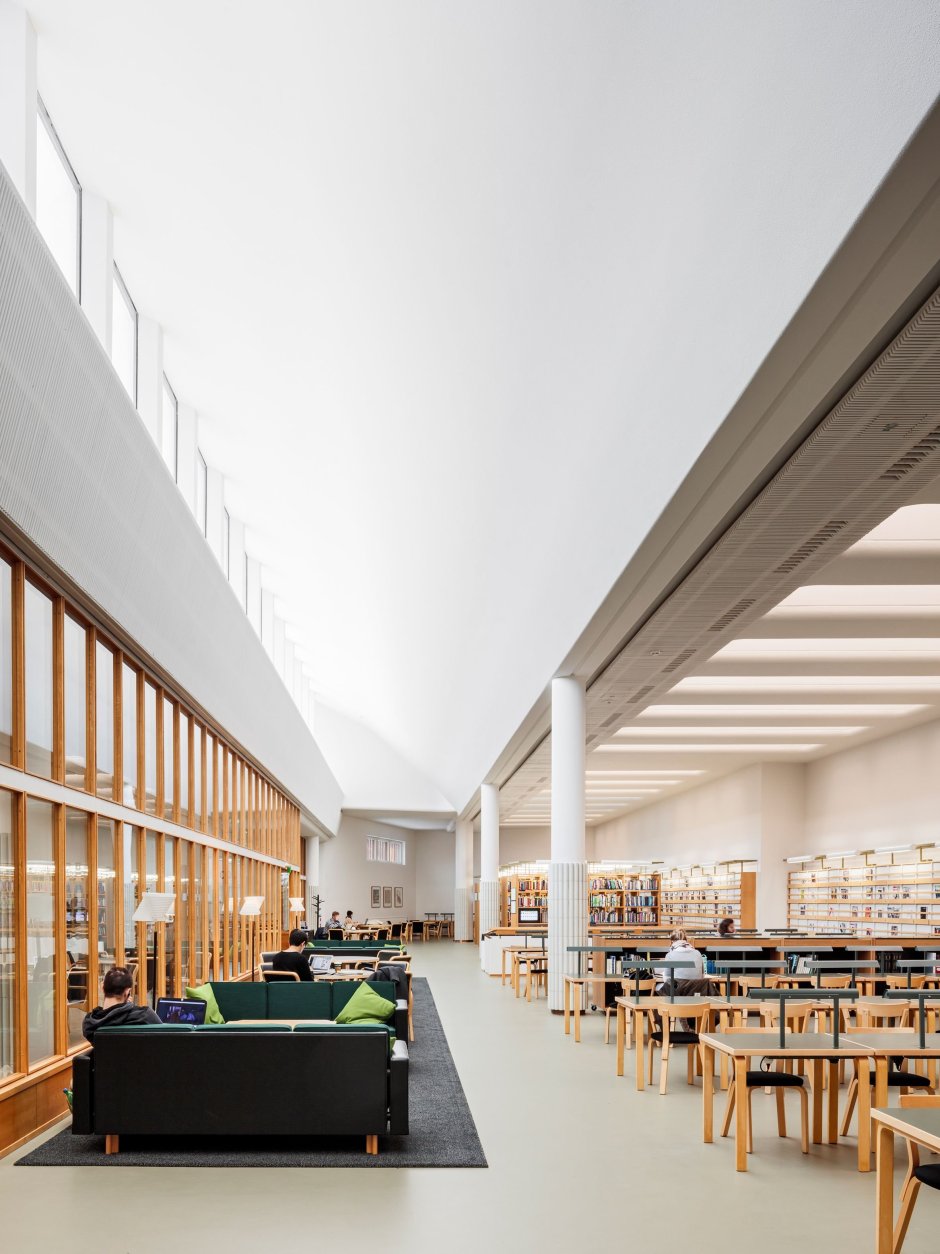 Финляндия библиотека Аалто