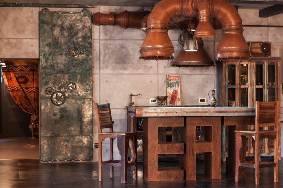 Steampunk кухня