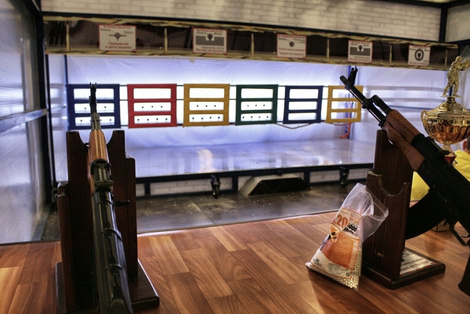 Страйкбольный призовой тир