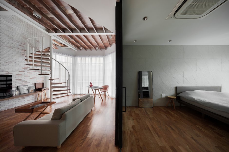 Красивые двухэтажные квартиры в Китае