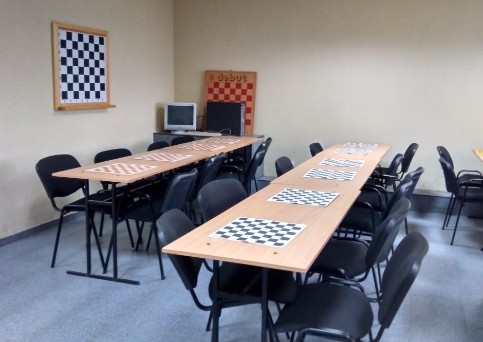 Шахматный клуб дизайн