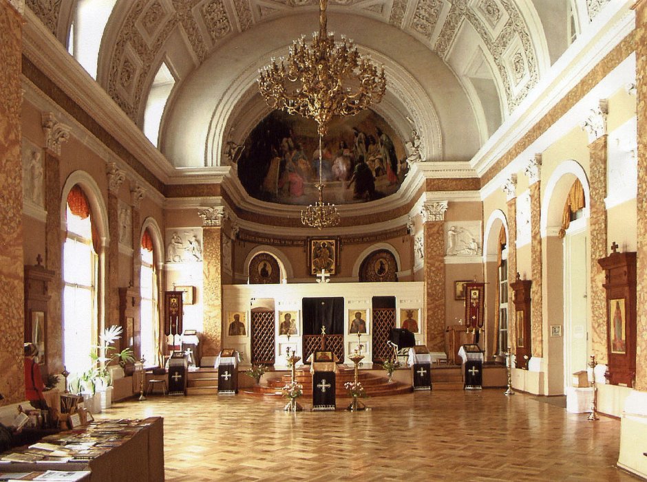 Двор Академии художеств в Санкт-Петербурге