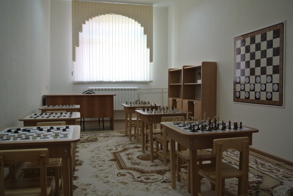 Комната в ДОУ для шахмат