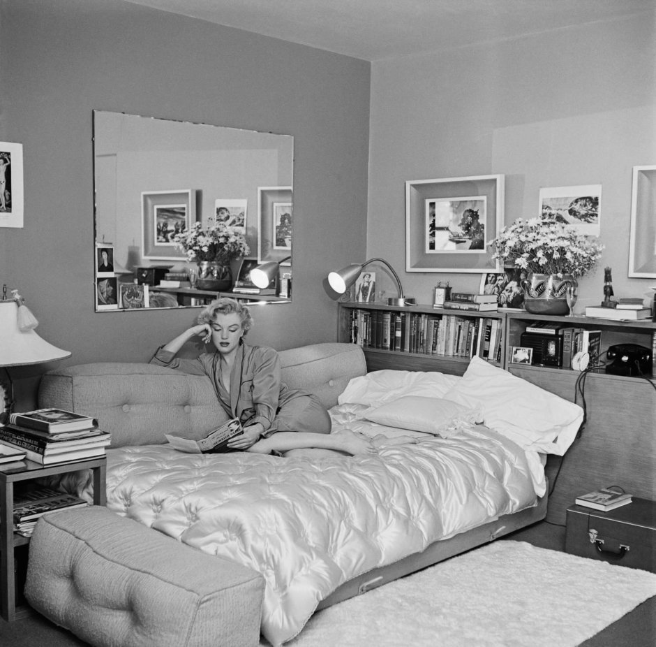 Спальня Мэрилин Монро в Лос-Анджелесе