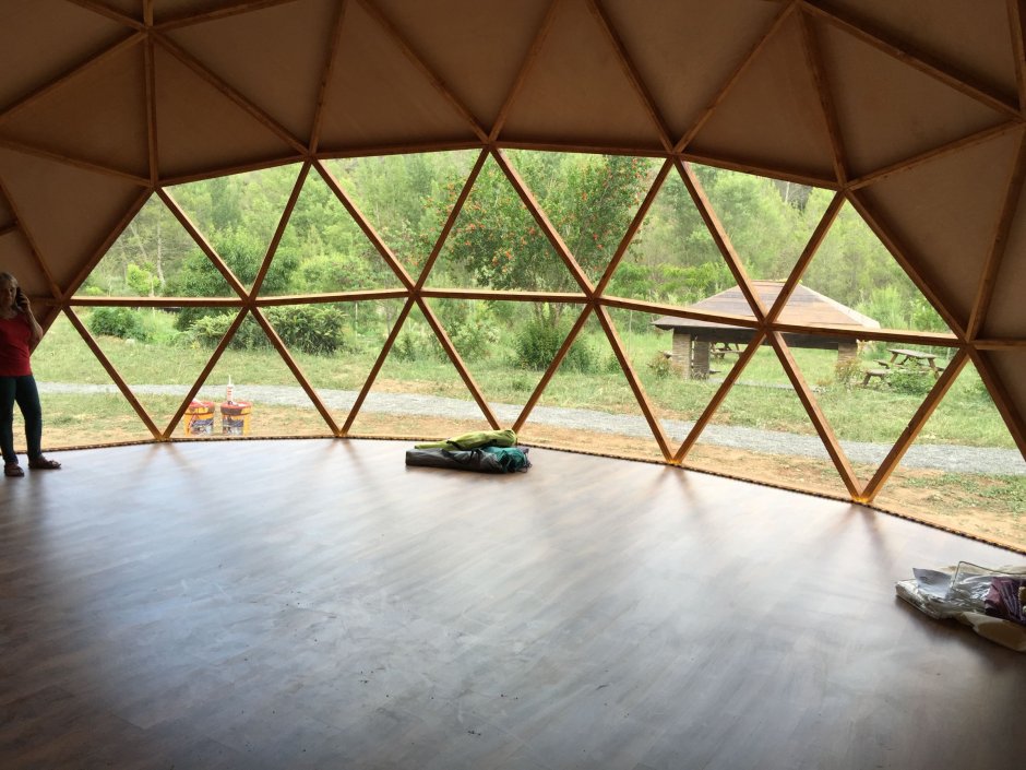 Купольный дом для йоги