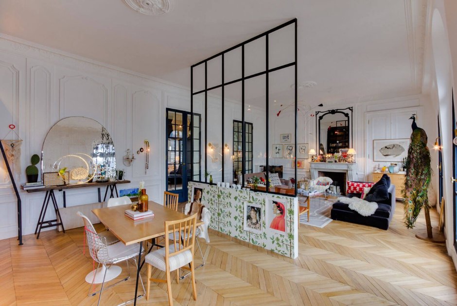 Интерьеры элитных парижских квартир