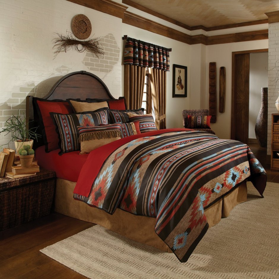 Спальня в этно стиле
