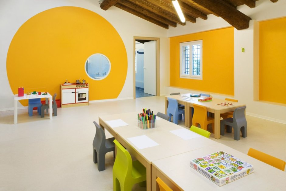 Учебная комната в детском саду