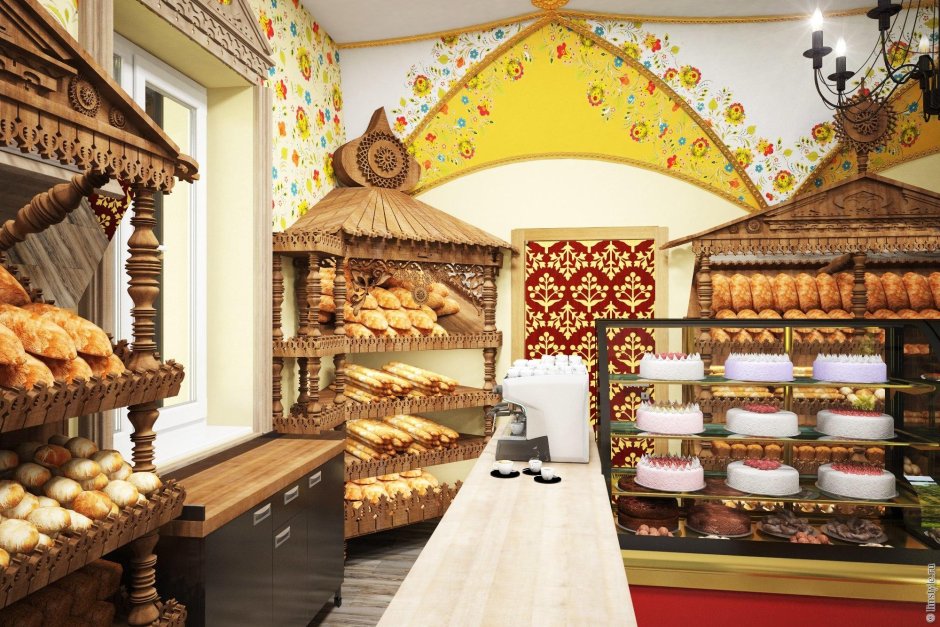 Пекарня в русском стиле