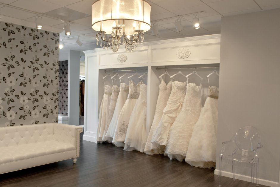 Салон свадебных платьев интерьер