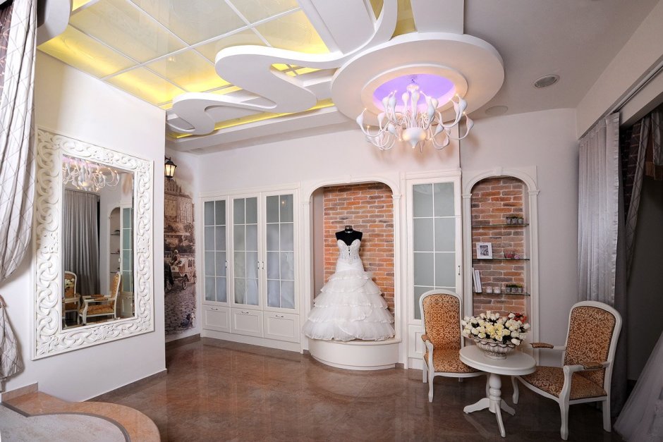 Свадебный салон дизайн интерьера