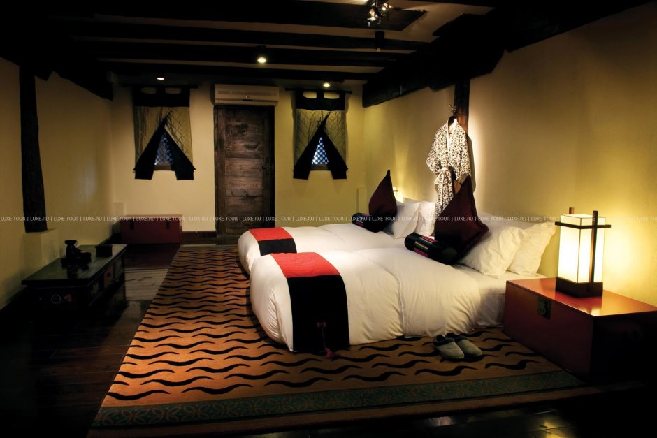 Спальня в тибетском стиле