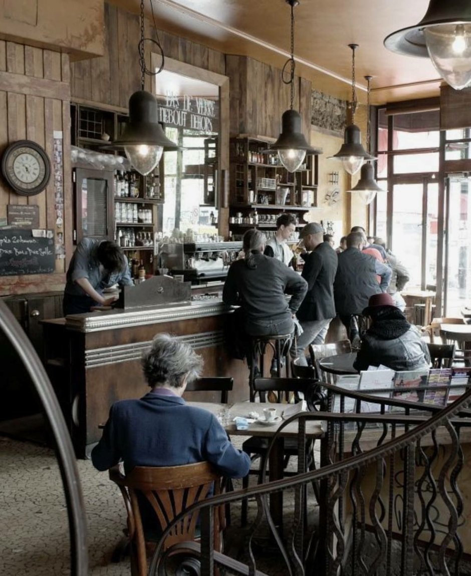 Кофейня в старинном стиле