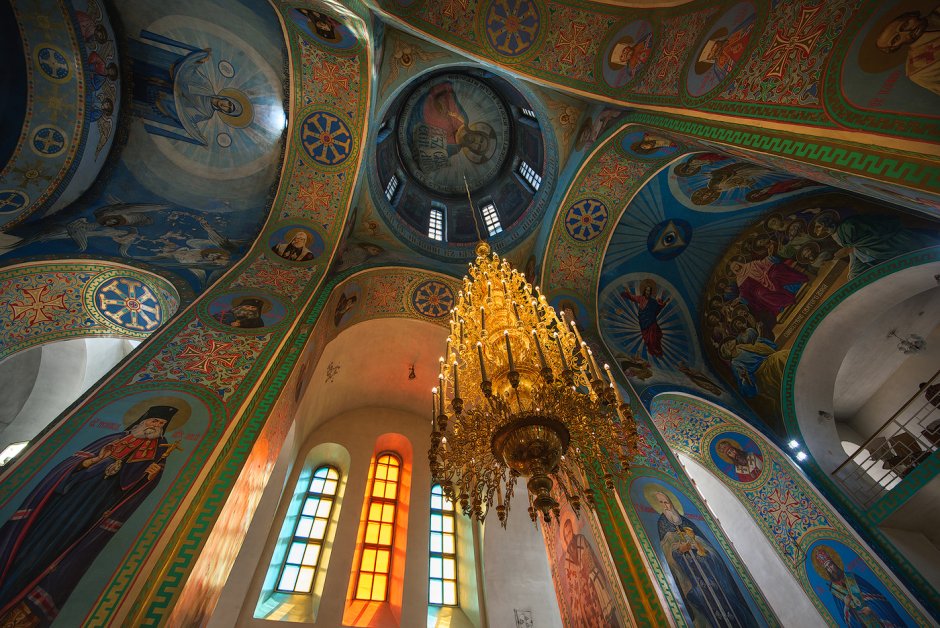 Троицкий собор Псков внутри