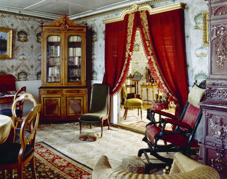 Викторианский стиль интерьера в Англии 19 века