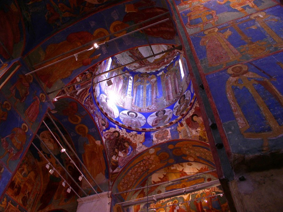 Круглая башенная лестница в храмах древней Руси