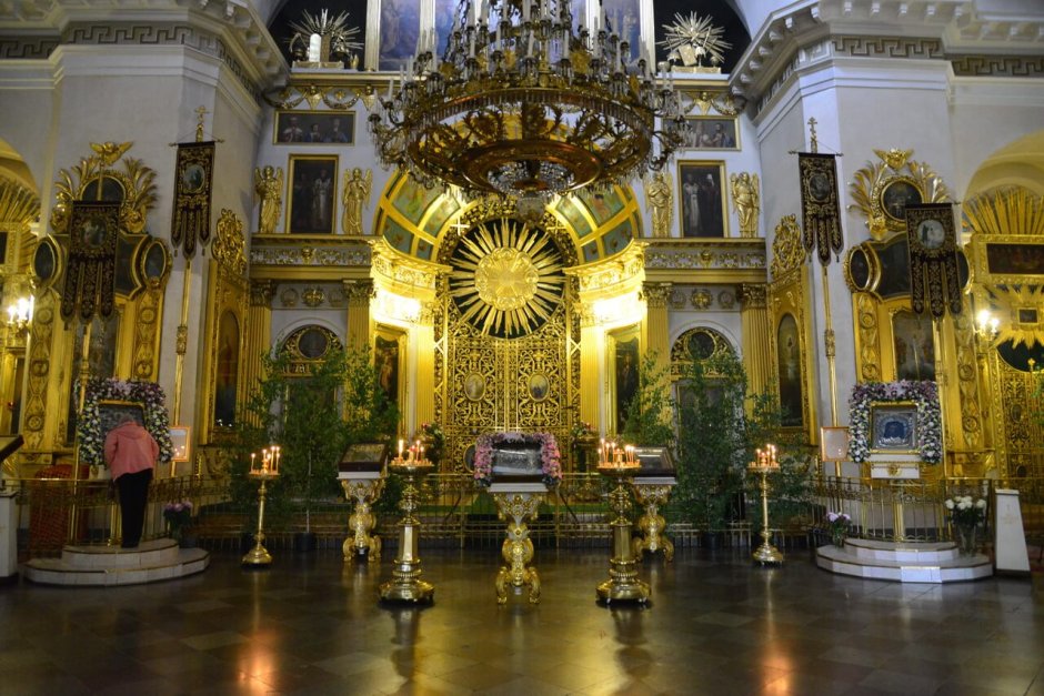 Спасо-Преображенский собор Санкт-Петербург интерьер